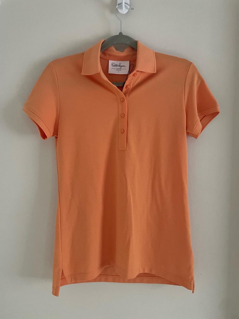 Walter Hagen Clubhouse Golf Polo Fresh Orange S NWT